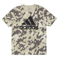Adidas - Kids' (Junior) All Over Print Camo Short Sleeve T-Shirt (IU7271)