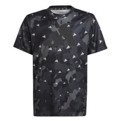 Adidas - Kids' (Junior) Essentials All Over Print T-Shirt (HR6412)