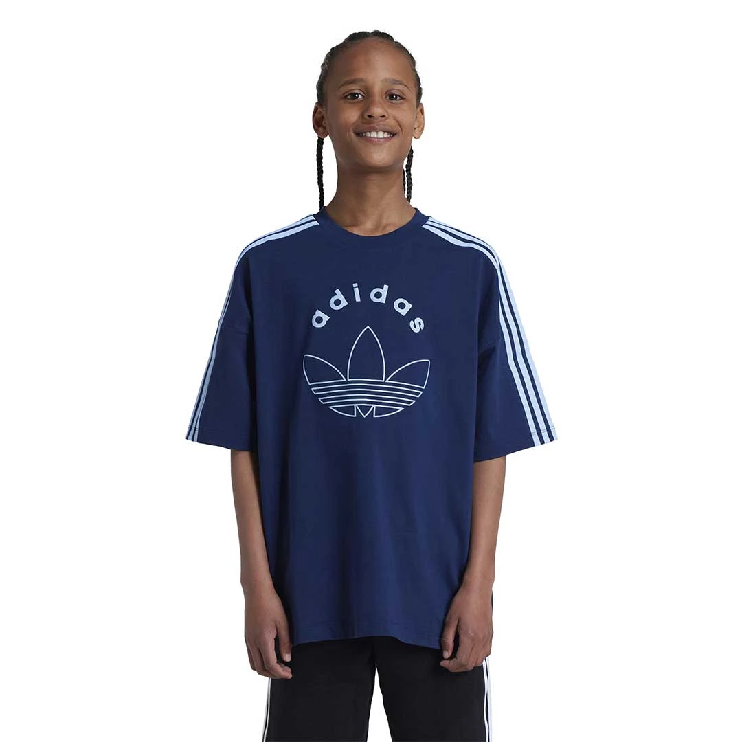 Adidas - Kids' (Junior) Graphic Short Sleeve T-Shirt (IZ4549) 4 Adidas - Kids' (Junior) Graphic Short Sleeve T-Shirt (IZ4549) - Image 2