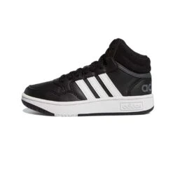 Adidas - Kids' (Junior) Hoops 3.0 Mid Shoes (GW0402) -SVP Sports Sale adidas Kids Junior Hoops 3.0 Mid Shoes GW0402 2