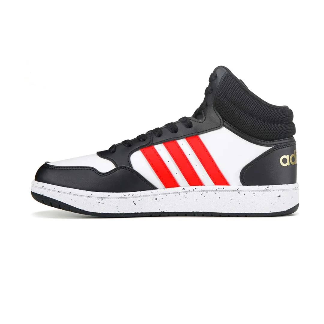 Adidas - Kids' (Junior) Hoops Mid 3.0 Shoes (HR0227) 4 Adidas - Kids' (Junior) Hoops Mid 3.0 Shoes (HR0227) - Image 2
