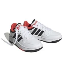 Adidas - Kids' (Junior) Hoops Shoes (GZ9673) -SVP Sports Sale adidas Kids Junior Hoops Shoes GZ9673 03