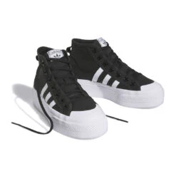 Adidas - Kids' (Junior) Nizza Platform Mid Shoes (IG7833) -SVP Sports Sale adidas Kids Junior Nizza Platform Mid Shoes IG7833 03