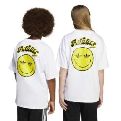 Adidas - Kids' (Junior) Originals X Smiley World T-Shirt (JD0411) -SVP Sports Sale adidas Kids Junior Originals x Smiley World T Shirt JD0411 03