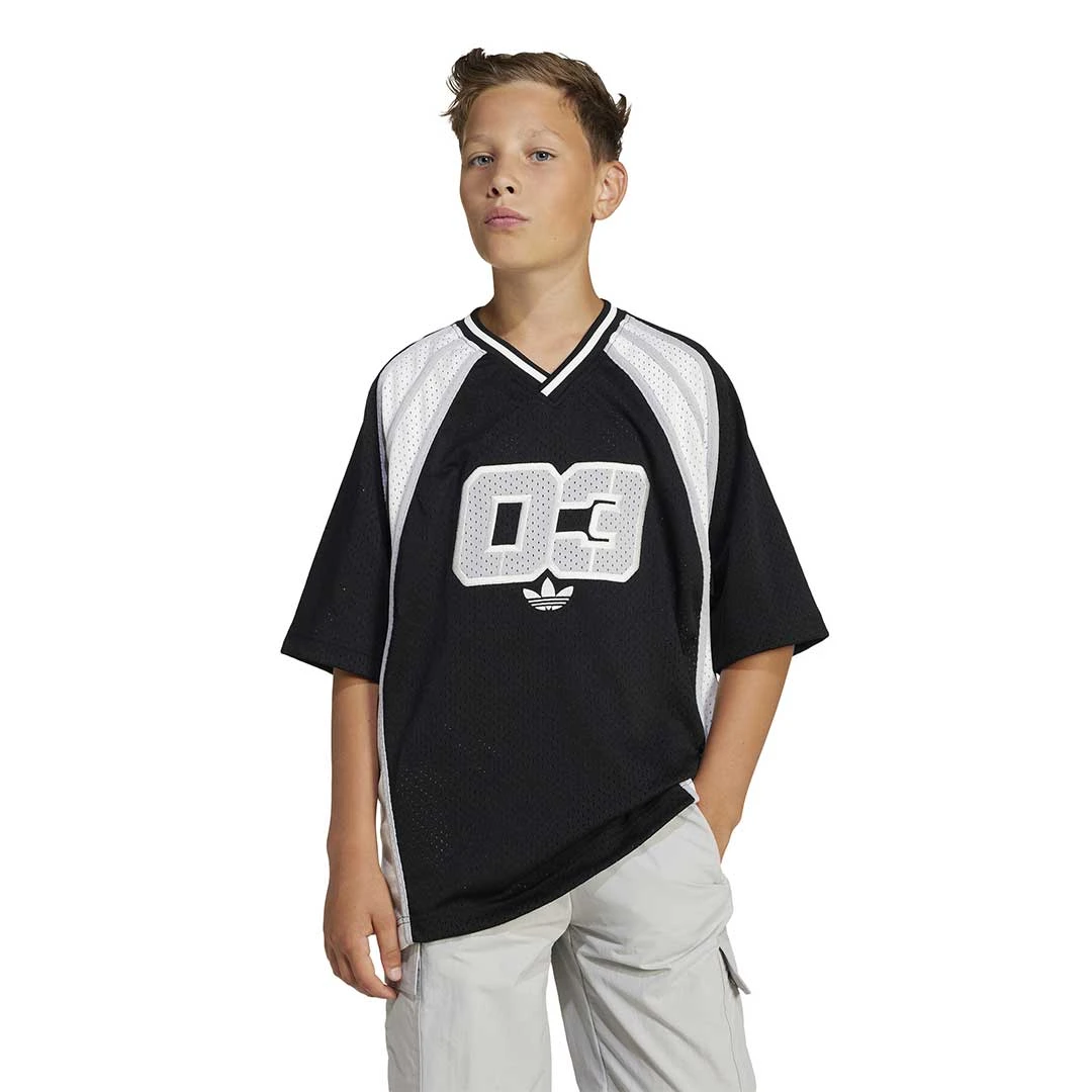 Adidas - Kids' (Junior) Oversize Jersey T-Shirt (JC7306) 4 Adidas - Kids' (Junior) Oversize Jersey T-Shirt (JC7306) - Image 2