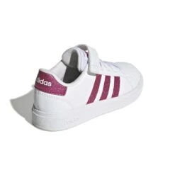 Adidas - Kids' (Preschool) Grand Court Elastic Lace Shoes (GX7159) 12 Adidas - Kids' (Preschool) Grand Court Elastic Lace Shoes (GX7159) -SVP Sports Sale adidas Kids Preschool Grand Court Elastic Lace Shoes GX7159 03
