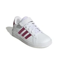 Adidas - Kids' (Preschool) Grand Court Elastic Lace Shoes (GX7159) 13 Adidas - Kids' (Preschool) Grand Court Elastic Lace Shoes (GX7159) -SVP Sports Sale adidas Kids Preschool Grand Court Elastic Lace Shoes GX7159 04
