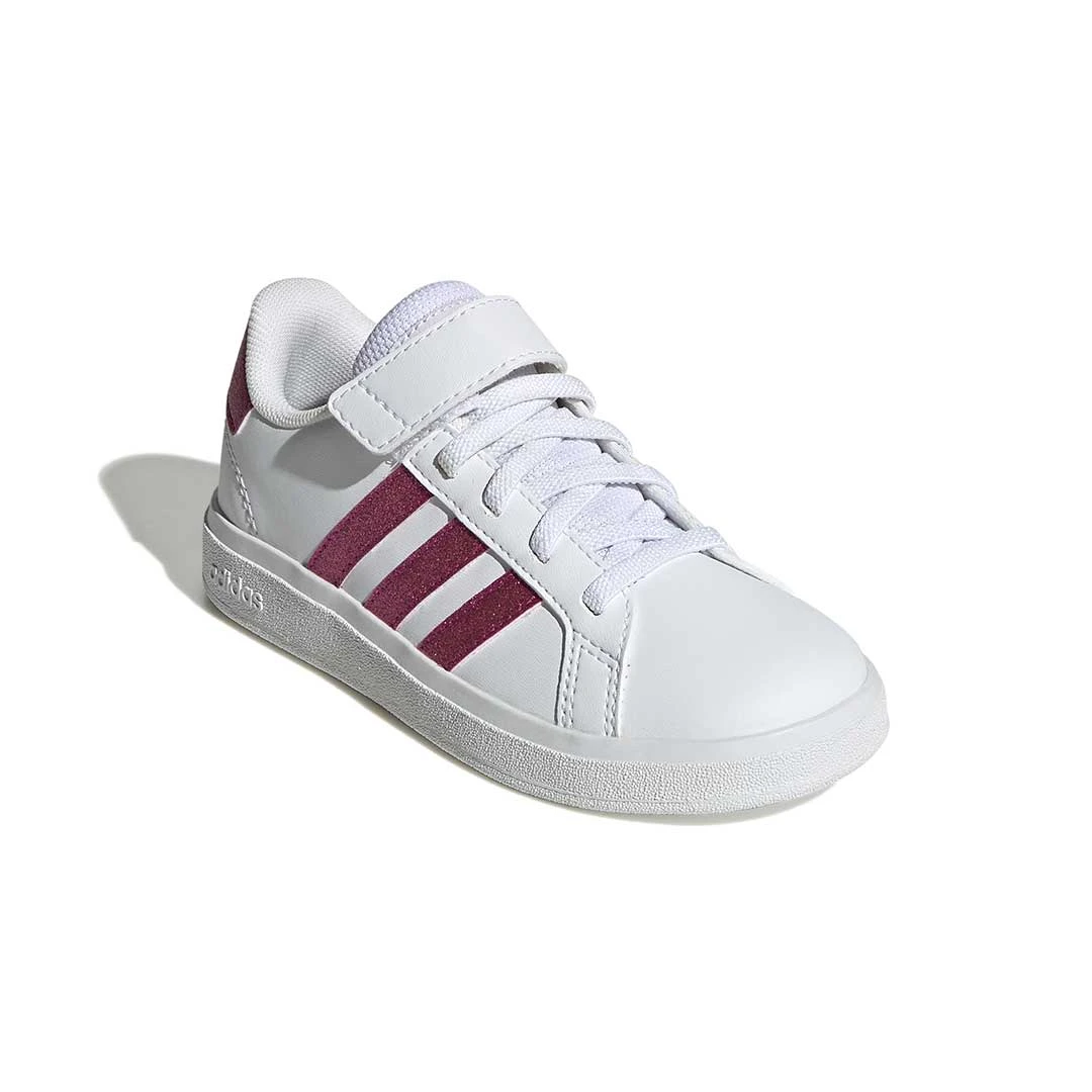 Adidas - Kids' (Preschool) Grand Court Elastic Lace Shoes (GX7159) 6 Adidas - Kids' (Preschool) Grand Court Elastic Lace Shoes (GX7159) - Image 4