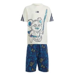 Adidas - Kids' (Toddler & Junior) Adidas X Disney Star Wars Young Jedi T-Shirt & Shorts Set (IN7300)