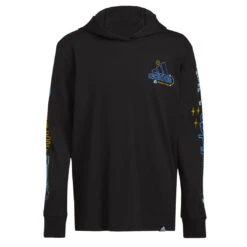 Adidas - Kids' (Youth) Doodle Long Sleeve Hooded T-Shirt (IQ7906)
