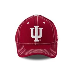 Adidas - Kids' (Youth) Indiana Hoosiers Structured Adjustable Cap (R48D7M85)