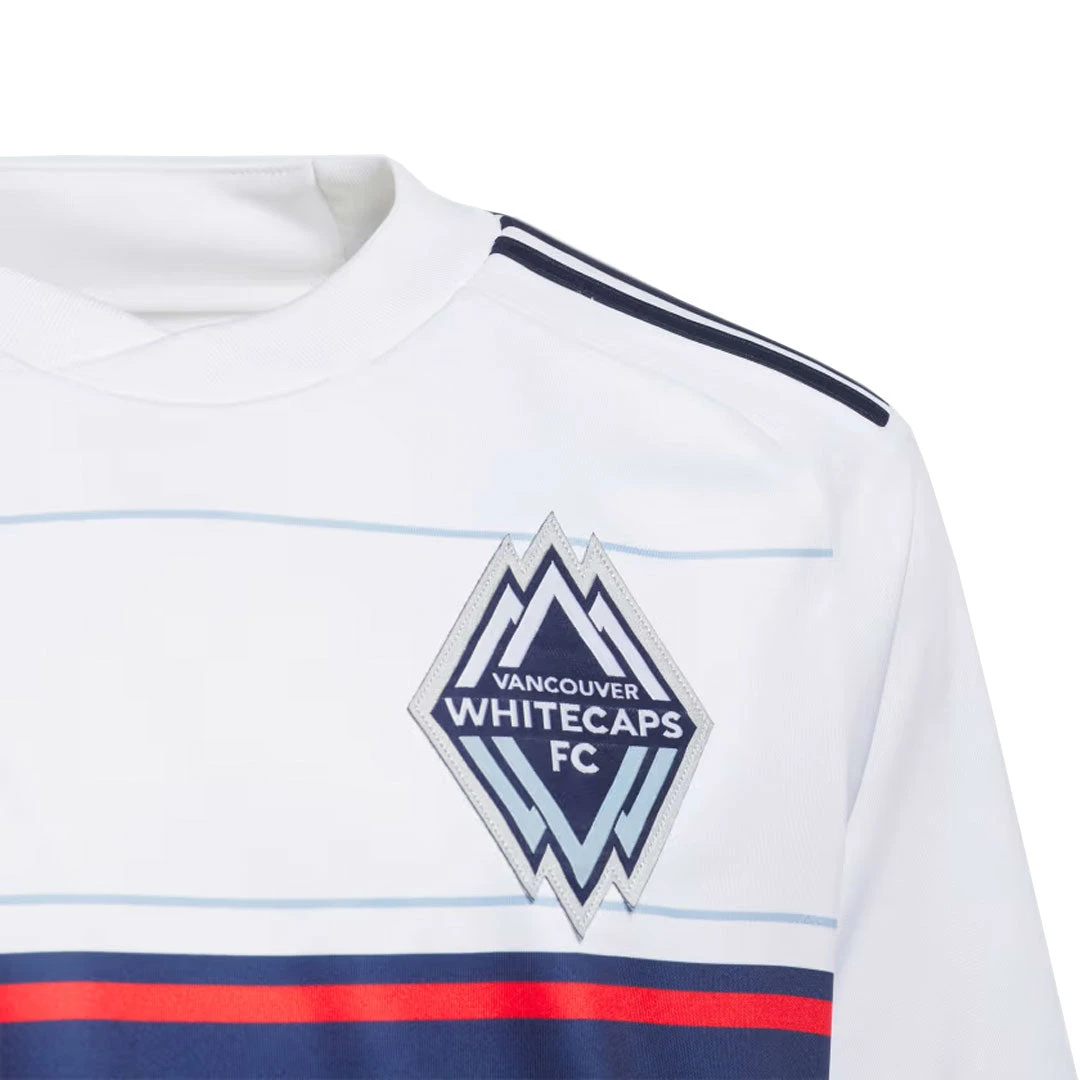 Adidas - Kids' (Youth) Vancouver Whitecaps 23/24 Home Jersey (HU1389) 5 Adidas - Kids' (Youth) Vancouver Whitecaps 23/24 Home Jersey (HU1389) - Image 3