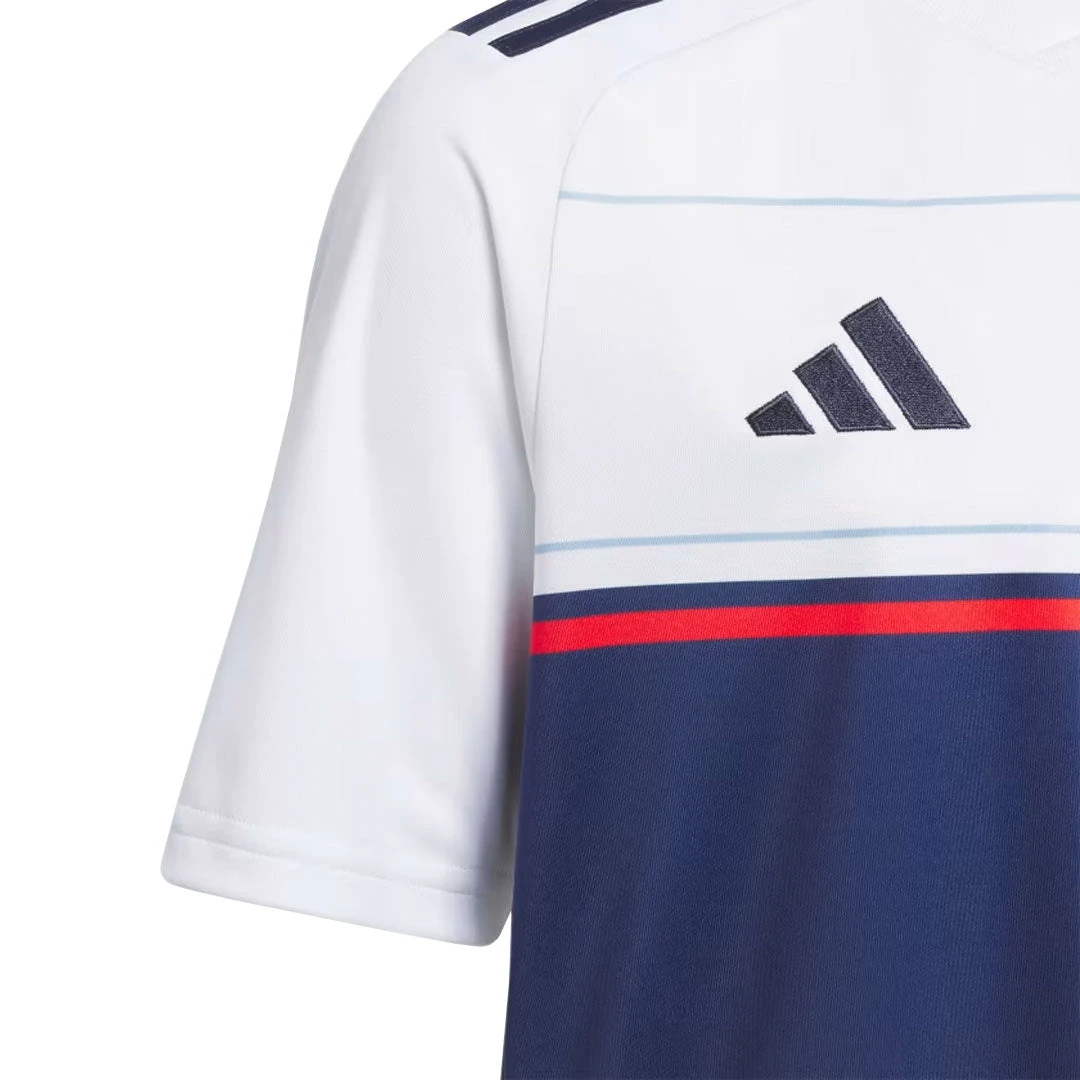 Adidas - Kids' (Youth) Vancouver Whitecaps 23/24 Home Jersey (HU1389) 6 Adidas - Kids' (Youth) Vancouver Whitecaps 23/24 Home Jersey (HU1389) - Image 4
