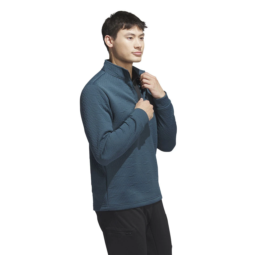 Adidas - Men's DWR Quarter Zip Pullover (HZ0434) 5 Adidas - Men's DWR Quarter Zip Pullover (HZ0434) - Image 3