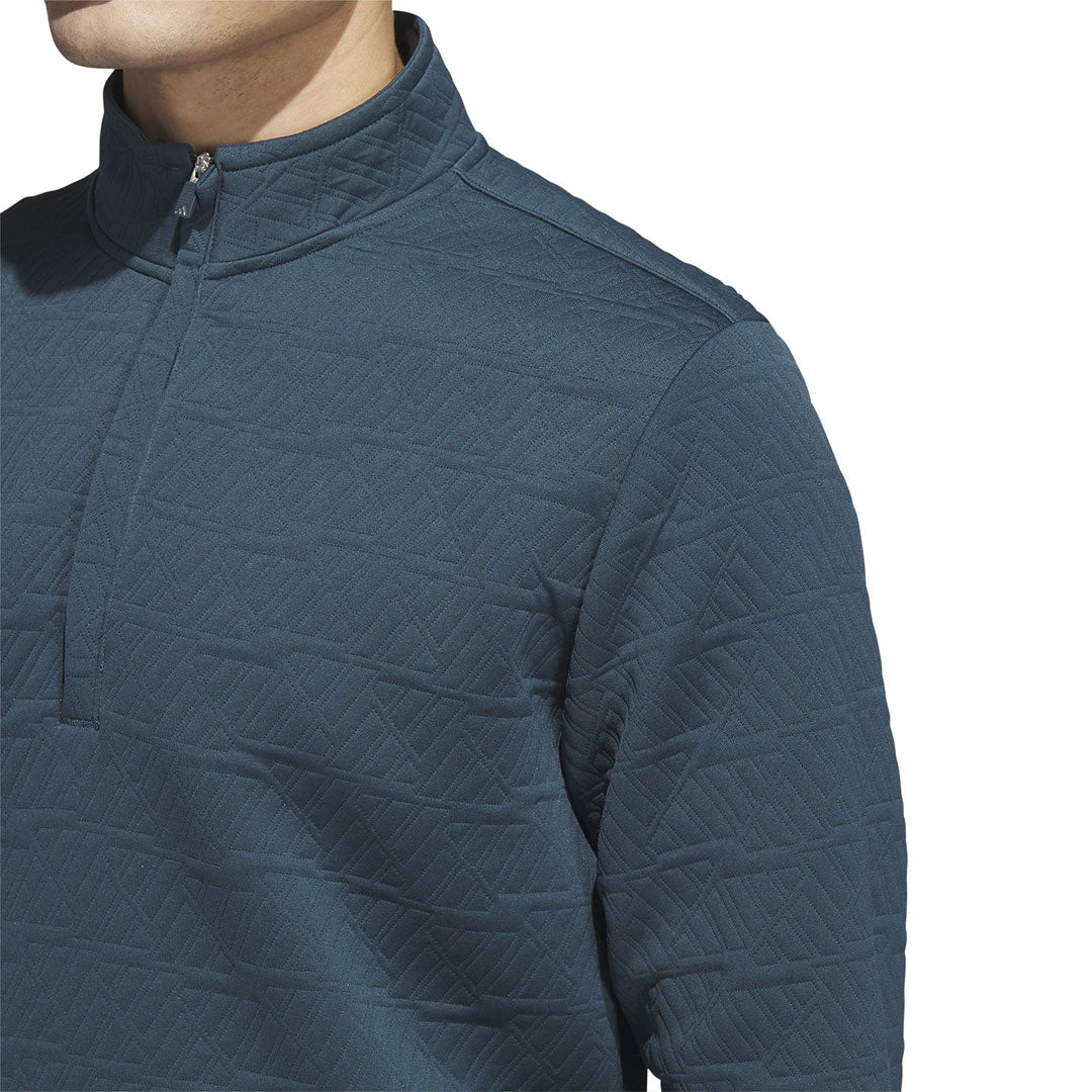 Adidas - Men's DWR Quarter Zip Pullover (HZ0434) 7 Adidas - Men's DWR Quarter Zip Pullover (HZ0434) - Image 5