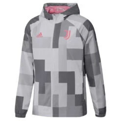 Adidas - Men's Juventus Graphic Windbreaker Jacket (HS9800)