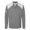 Adidas - Men's Textured 1/4 Mixed Media Pullover (H51235) 1 Adidas - Men's Textured 1/4 Mixed Media Pullover (H51235) -SVP Sports Sale adidas Men s Textured 1 4 Mixed Media Pullover H51235 01