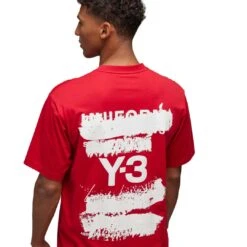 Adidas - Unisex Adidas X Y-3 Graphic Short Sleeve T-Shirt (JN3751) -SVP Sports Sale adidas Unisex adidas x Y 3 Graphic Short Sleeve T Shirt JN3751 07