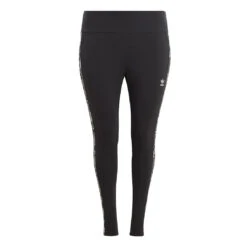 Adidas - Women's 3-Stripes Print Leggings (Plus Size) (IB8795)