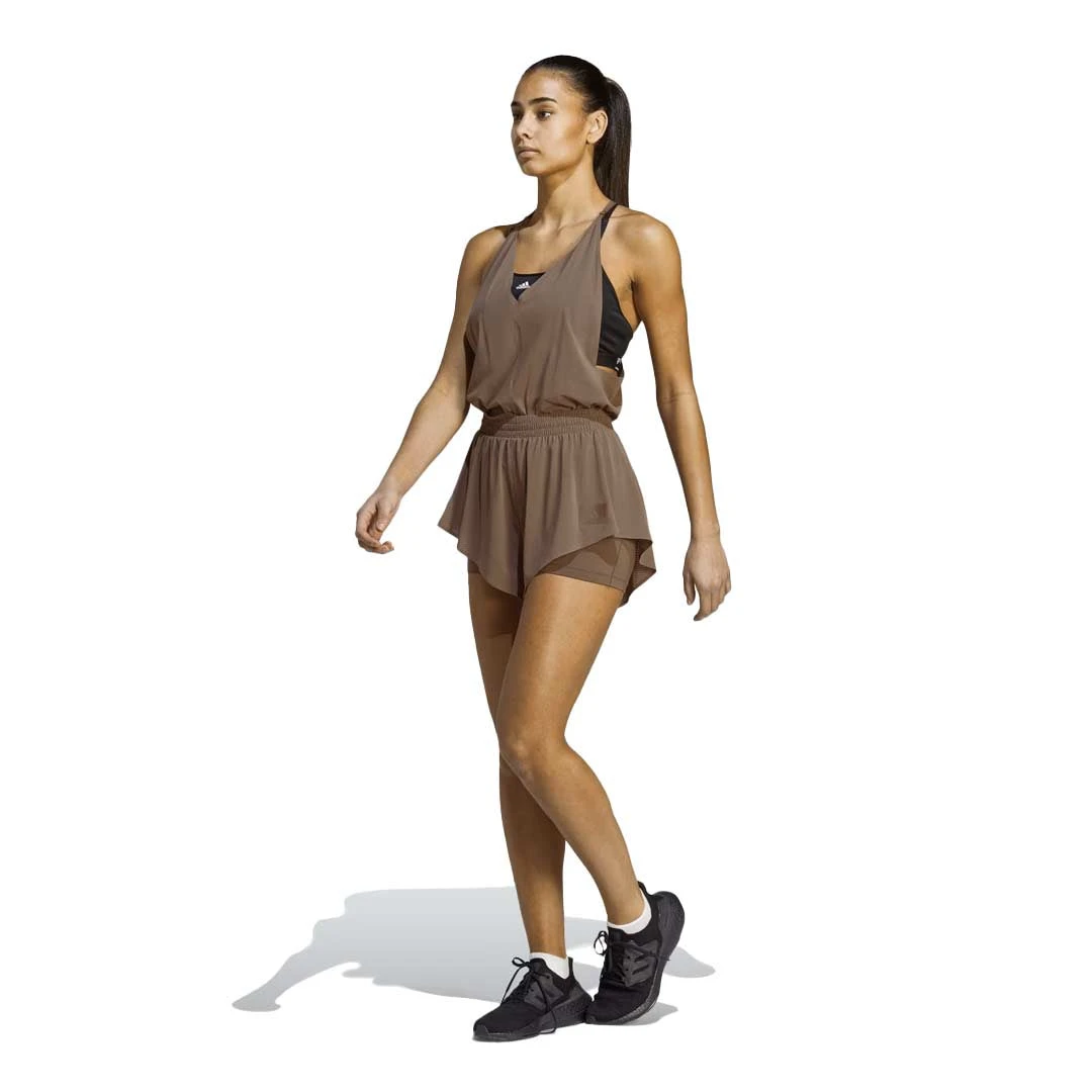 Adidas - Women's Best Of Adidas Woven One-Piece (HR7775) 4 Adidas - Women's Best Of Adidas Woven One-Piece (HR7775) - Image 2