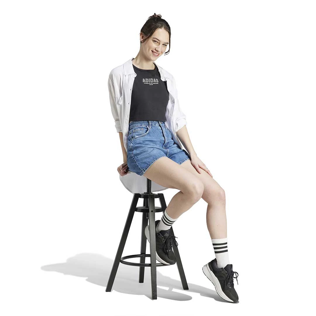 Adidas - Women's Crop Sleeveless Top (IR8373) 6 Adidas - Women's Crop Sleeveless Top (IR8373) - Image 4