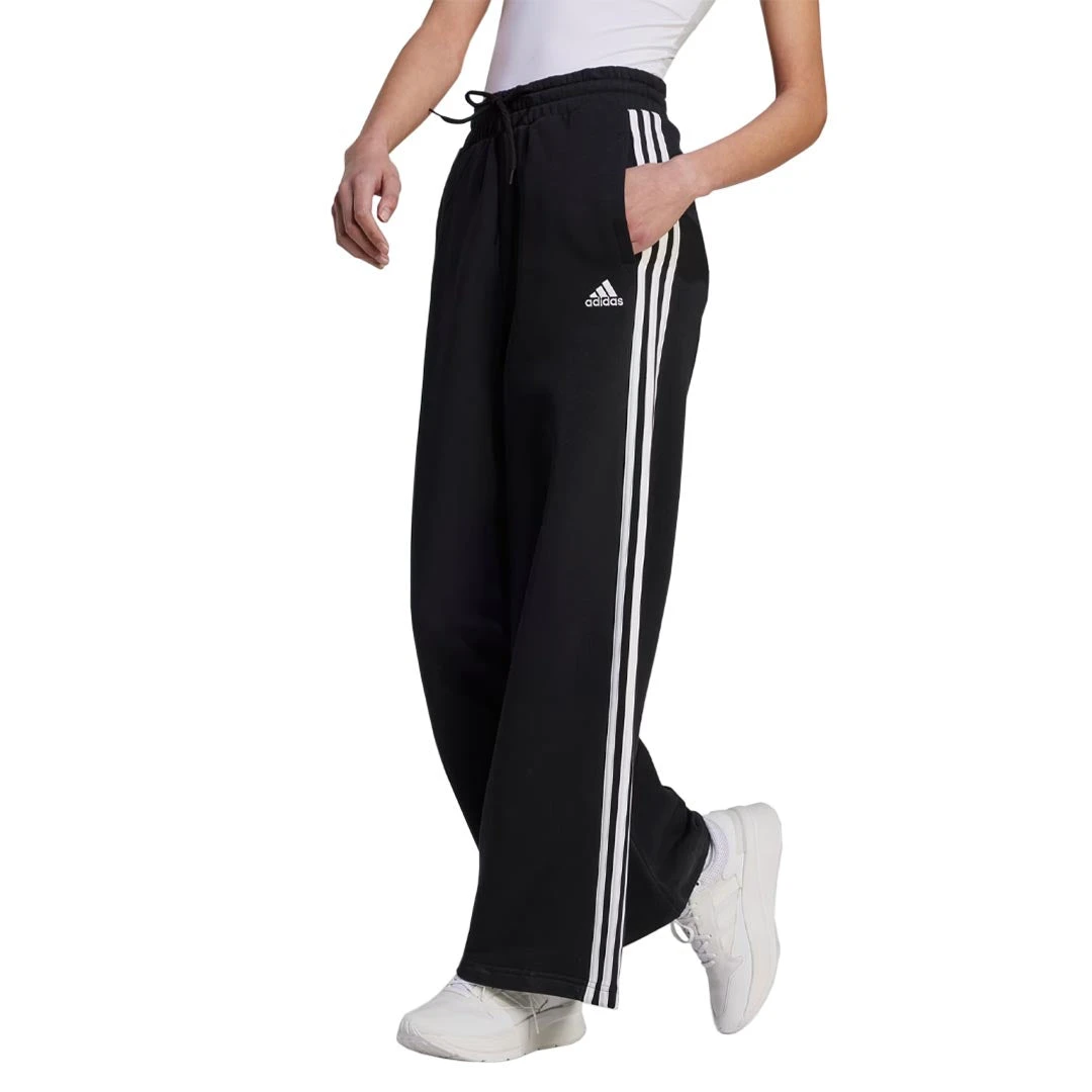 Adidas - Women's Essentials 3-Stripes French Terry Wide Pant (HZ5747) 4 Adidas - Women's Essentials 3-Stripes French Terry Wide Pant (HZ5747) - Image 2