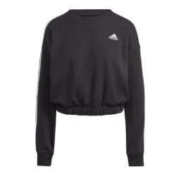 Adidas - Women's Essentials 3-Stripes Crop Sweatshirt (HR4926)