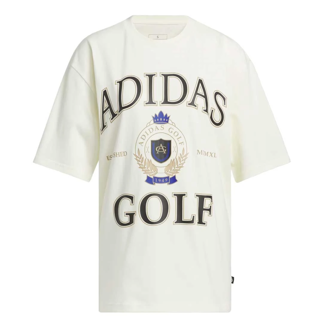 Adidas - Women's Go-To Crest Graphic Boyfriend Short Sleeve T-Shirt (IN6351) 3 Adidas - Women's Go-To Crest Graphic Boyfriend Short Sleeve T-Shirt (IN6351)