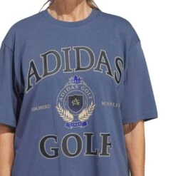 Adidas - Women's Go-To Crest Graphic Boyfriend Short Sleeve T-Shirt (IS3273) -SVP Sports Sale adidas Women s Go To Crest Graphic Boyfriend Short Sleeve T Shirt IS3273 04