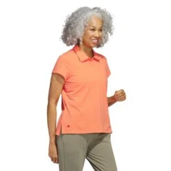 Adidas - Women's Go-To Heathered Polo (IB6050) 8 Adidas - Women's Go-To Heathered Polo (IB6050) -SVP Sports Sale adidas Women s Go To Heathered Polo IB6050 3