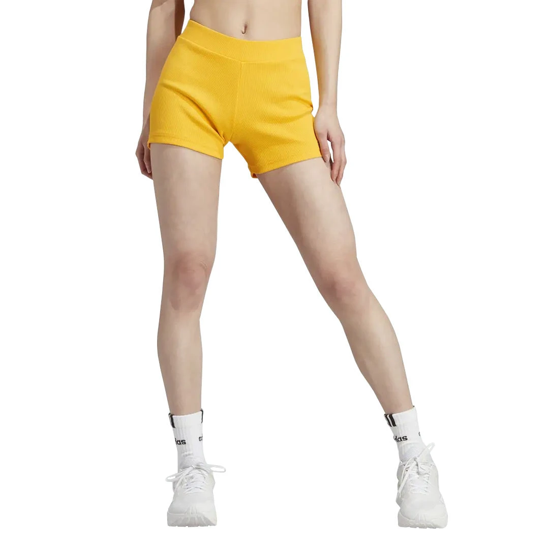Adidas - Women's Lounge Low Rise Rib Shorts (IC9453) 4 Adidas - Women's Lounge Low Rise Rib Shorts (IC9453) - Image 2