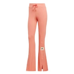 Adidas - Women's Lounge Ribbed Flared-Leg Pant (IJ8452)