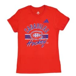 Adidas - Women's Montreal Canadiens Blend T-Shirt (IB5640)