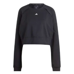 Adidas - Women's Power AEROREADY Crop Cover-Up Sweatshirt (IM2692)