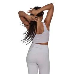 Adidas - Women's Rib Cropped Top (HN6931) -SVP Sports Sale adidas Women s Rib Cropped Top HN6931 03