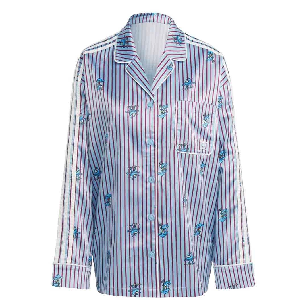 Adidas - Women's Satin Xmas Top (HY4571) 3 Adidas - Women's Satin Xmas Top (HY4571)