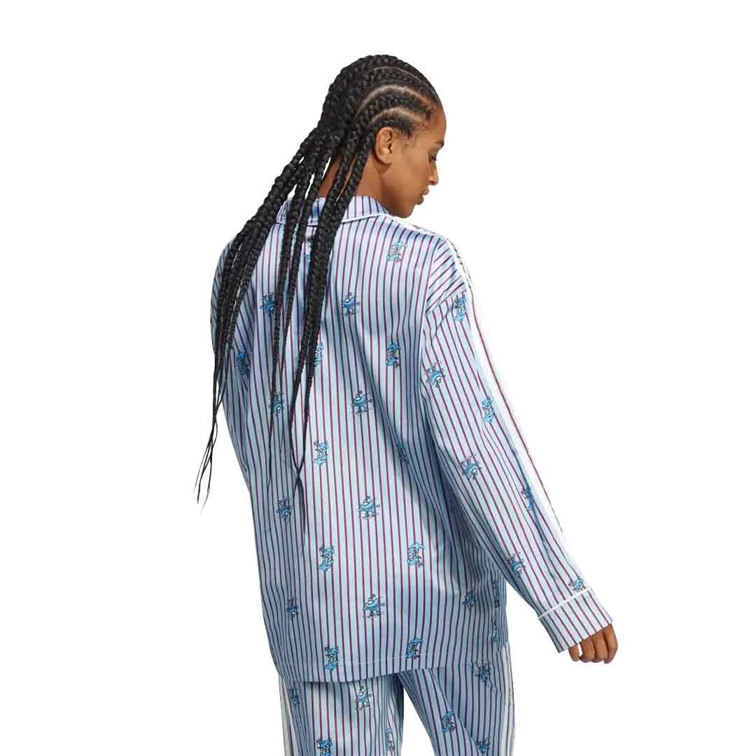 Adidas - Women's Satin Xmas Top (HY4571) 5 Adidas - Women's Satin Xmas Top (HY4571) - Image 3