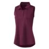 Adidas - Women's Space-Dyed Sleeveless Polo (HA6065) -SVP Sports Sale adidas Women s Space Dyed Sleeveless Polo HA6065 2