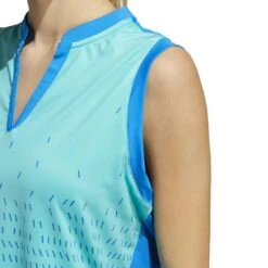 Adidas - Women's Sport Performance Gradient Sleeveless Polo (HA3471) -SVP Sports Sale adidas Women s Sport Performance Gradient Sleeveless Polo HA3471