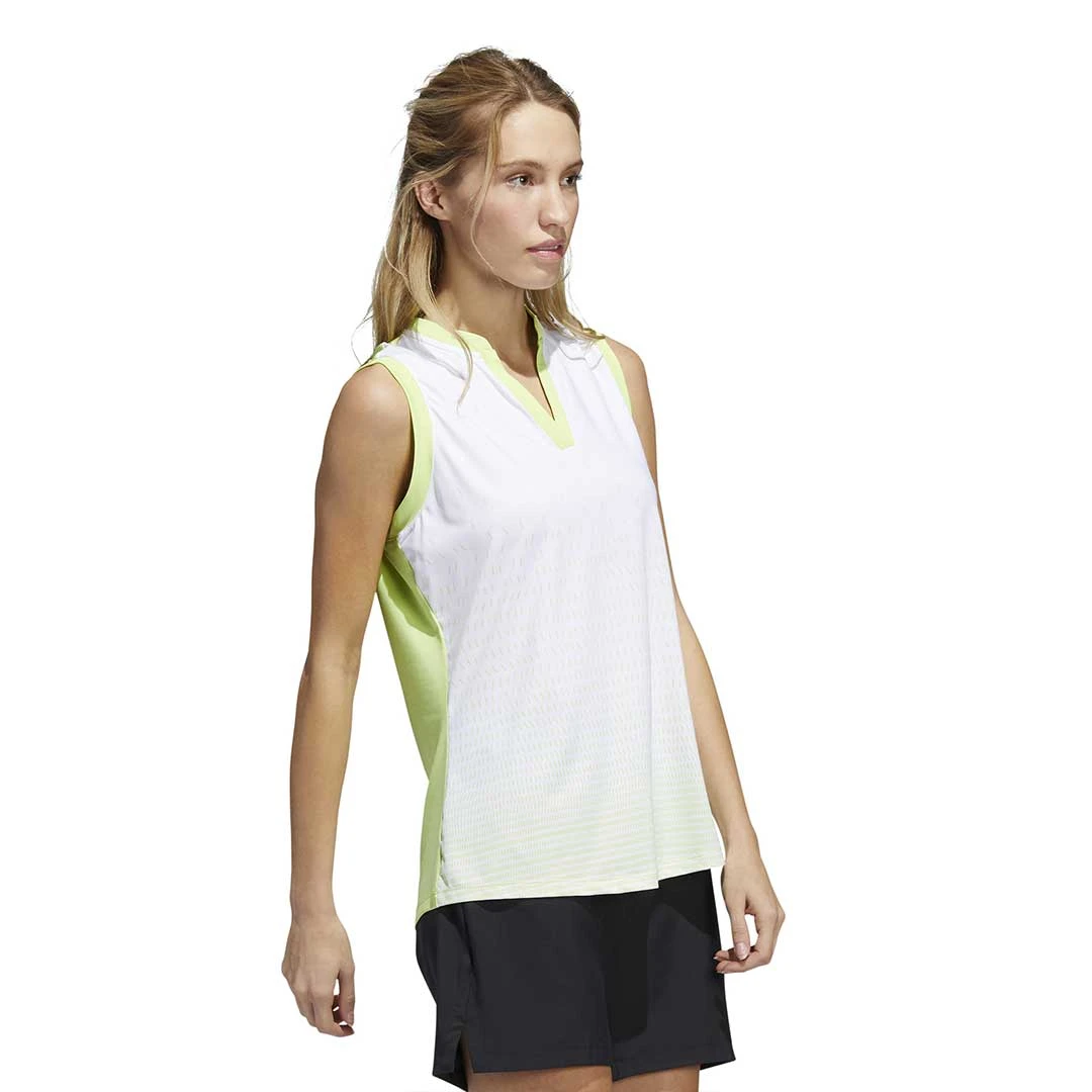 Adidas - Women's Sport Performance Gradient Sleeveless Polo (HA3472) 5 Adidas - Women's Sport Performance Gradient Sleeveless Polo (HA3472) - Image 3