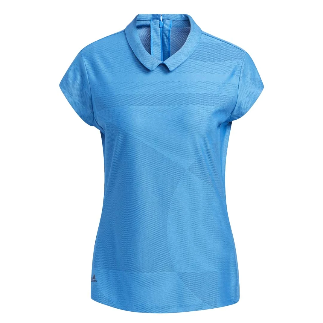 Adidas - Women's Sport Performance Jacquard Polo (HA3386) 3 Adidas - Women's Sport Performance Jacquard Polo (HA3386)