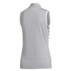 Adidas - Women's Stripe Sleeveless Polo (GJ9455) 9 Adidas - Women's Stripe Sleeveless Polo (GJ9455) -SVP Sports Sale adidas Women s Stripe Sleeveless Polo GJ9455 3