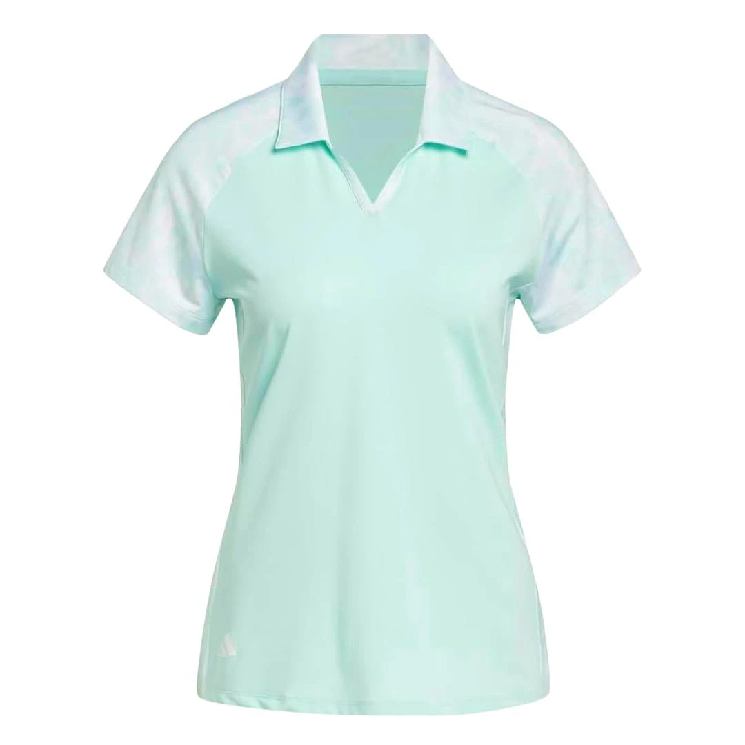 Adidas - Women's Ultimate365 Print Short Sleeve Polo (IK7176) 3 Adidas - Women's Ultimate365 Print Short Sleeve Polo (IK7176)