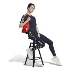 Adidas - Women's Vibrant Print 3-Stripes Cotton Crop T-Shirt (IL5868) -SVP Sports Sale adidas Women s Vibrant Print 3 Stripes Cotton Crop T Shirt IL5868 04