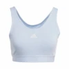 Adidas - Women's Essential 3-Stripe Crop Top (IC4439) -SVP Sports Sale adidas Women sEssential3 StripeCropTop IC4439 1