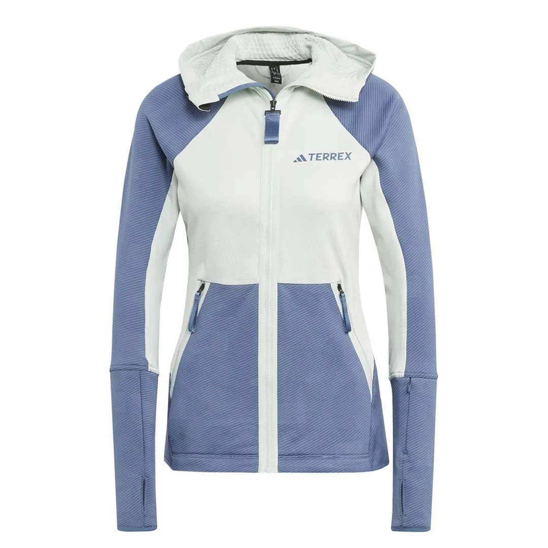 Adidas - Women's Terrex Tech Flooce Hooded Jacket (HU1850) 3 Adidas - Women's Terrex Tech Flooce Hooded Jacket (HU1850)