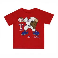 Outerstuff MLB - Kids' (Infant) Texas Rangers Pitcher T-Shirt (M2SAOBF 24)